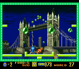 Super Pang (Europe) In game screenshot